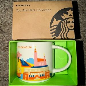 Starbucks You Are Here Collection Discontinued Stockholm Mug